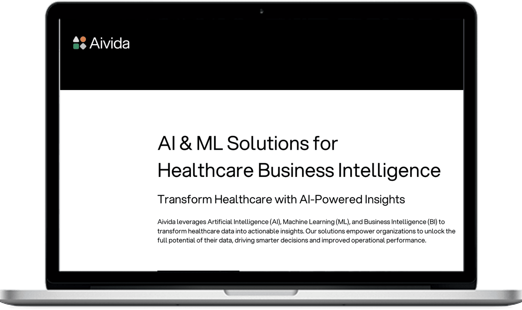 Aivida AI, screen 3