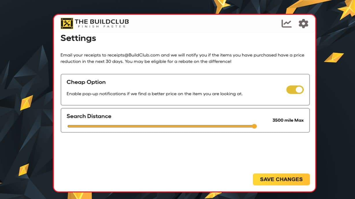 BuildClub, screen 3