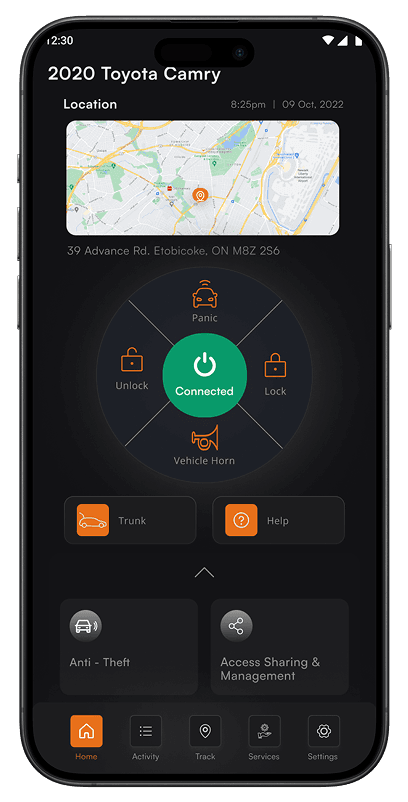 Keyfree, screen 6