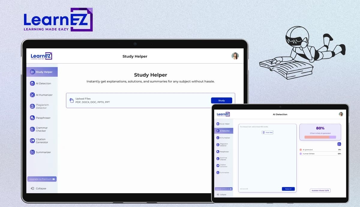 LearnEZ AI, screen 9