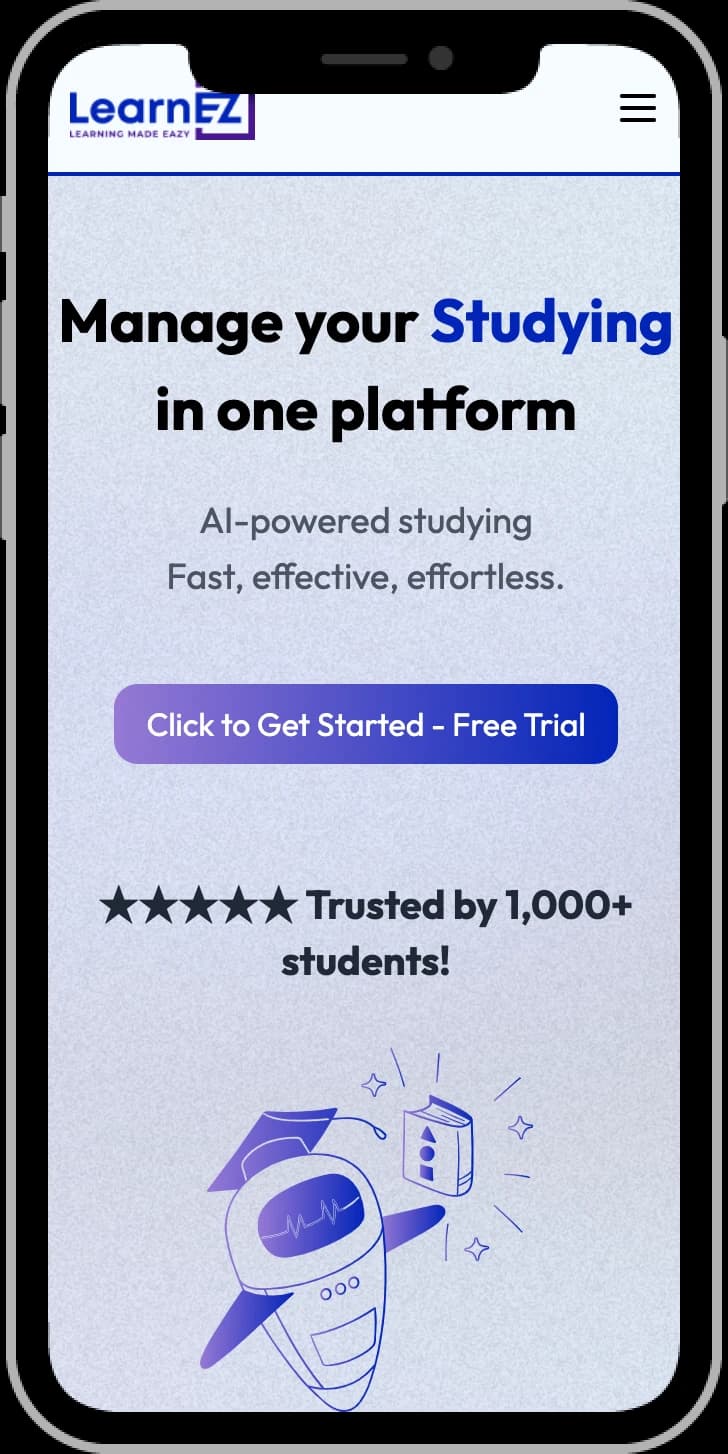 LearnEZ AI, screen 7